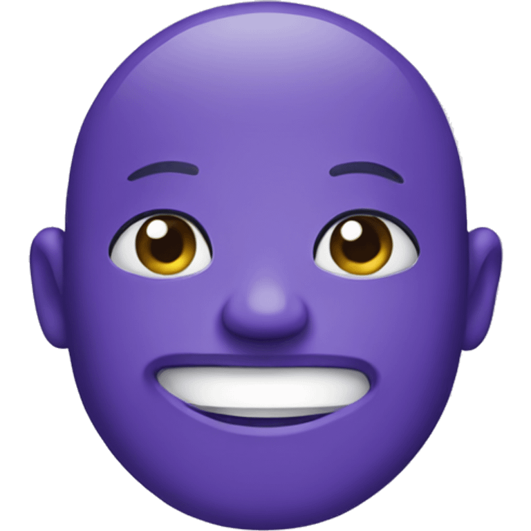 purple face emoji