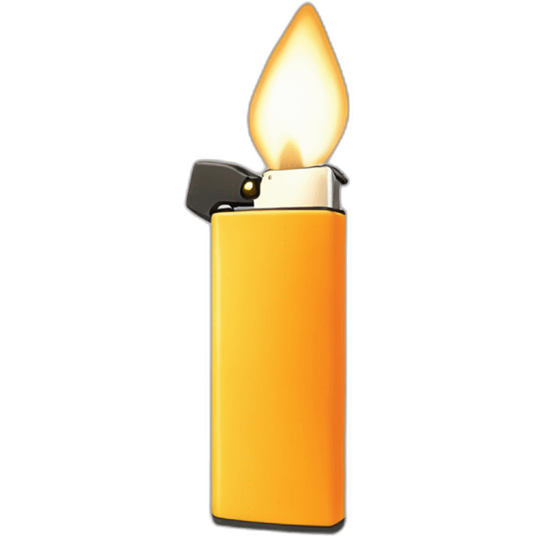 Lit lighter emoji