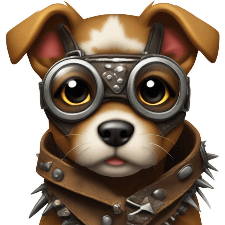 Mad max puppy emoji