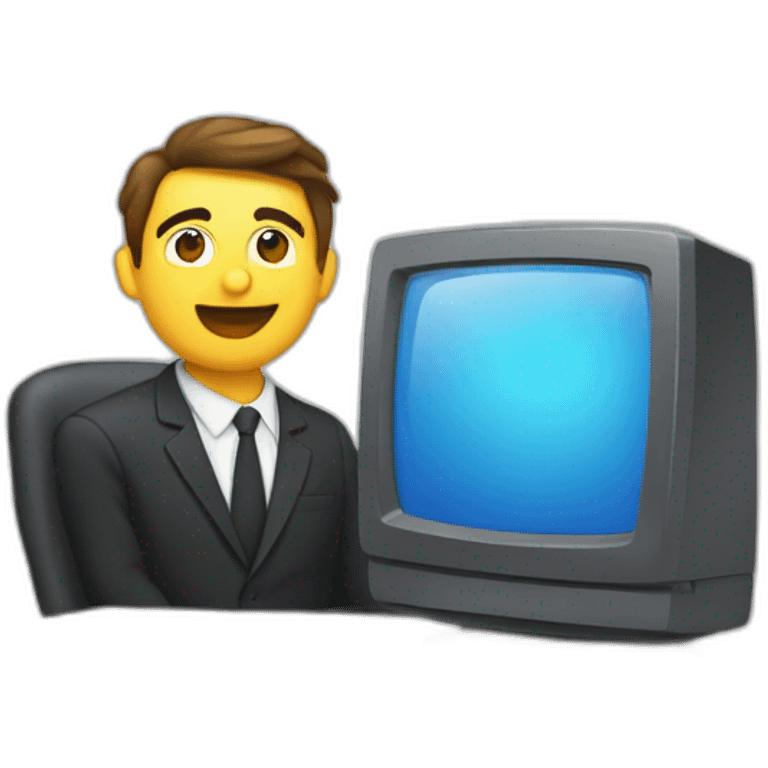 smm manager computer emoji