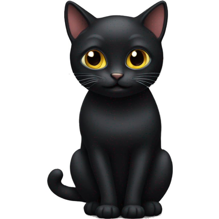 Black cat emoji