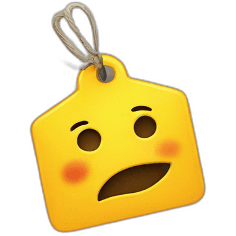 price tag emoji