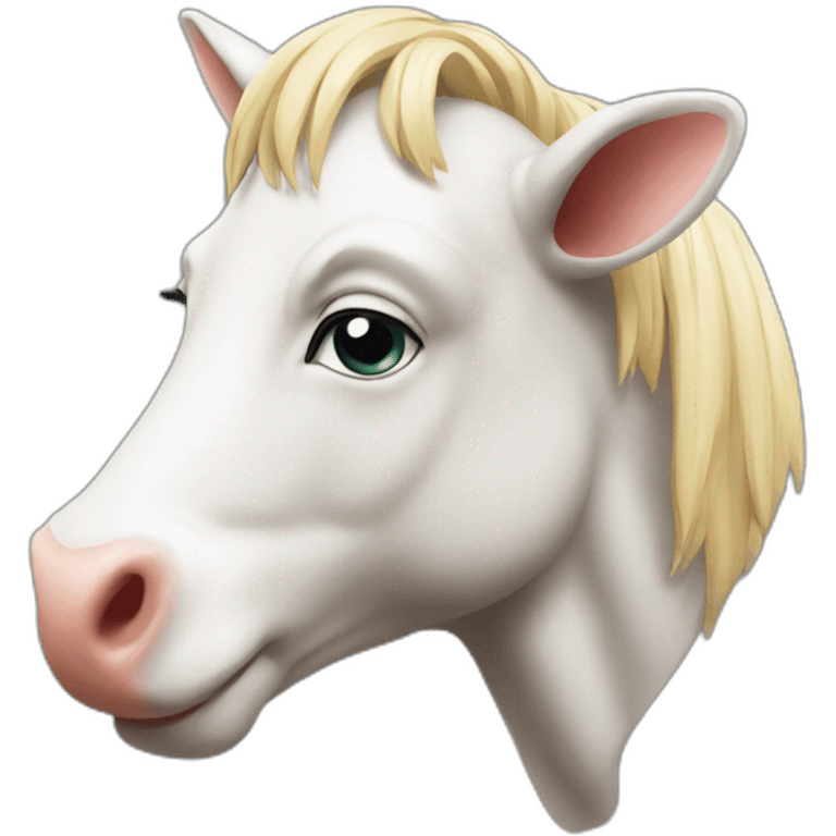 Vache est cheval emoji