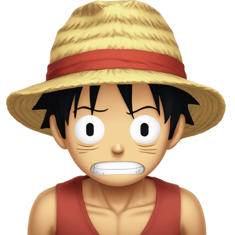 monkey D.Luffy sad emoji