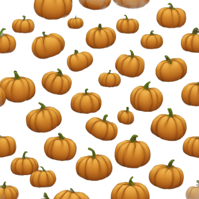 Brown pumpkin emoji