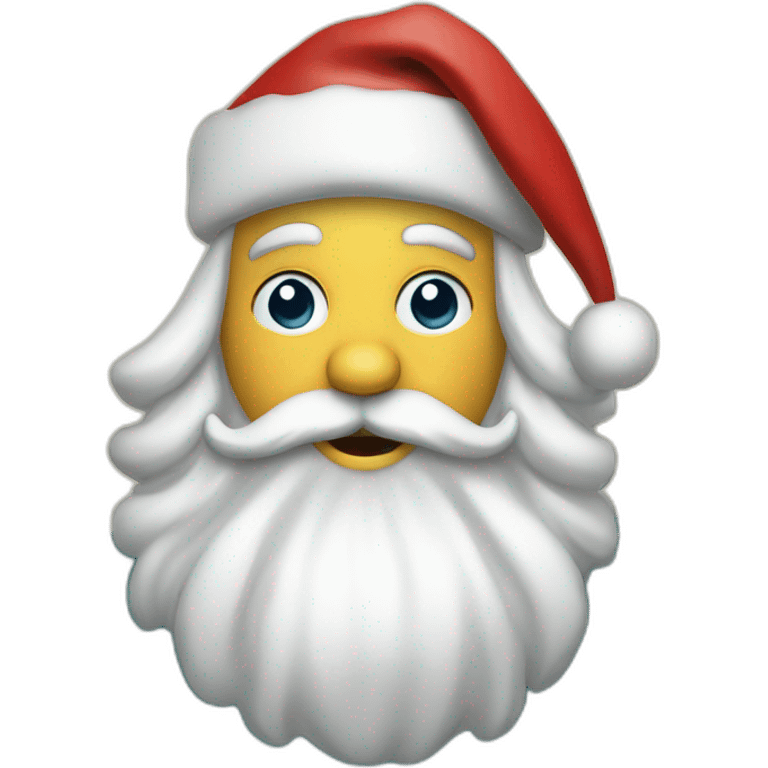 Santa Claus poker emoji