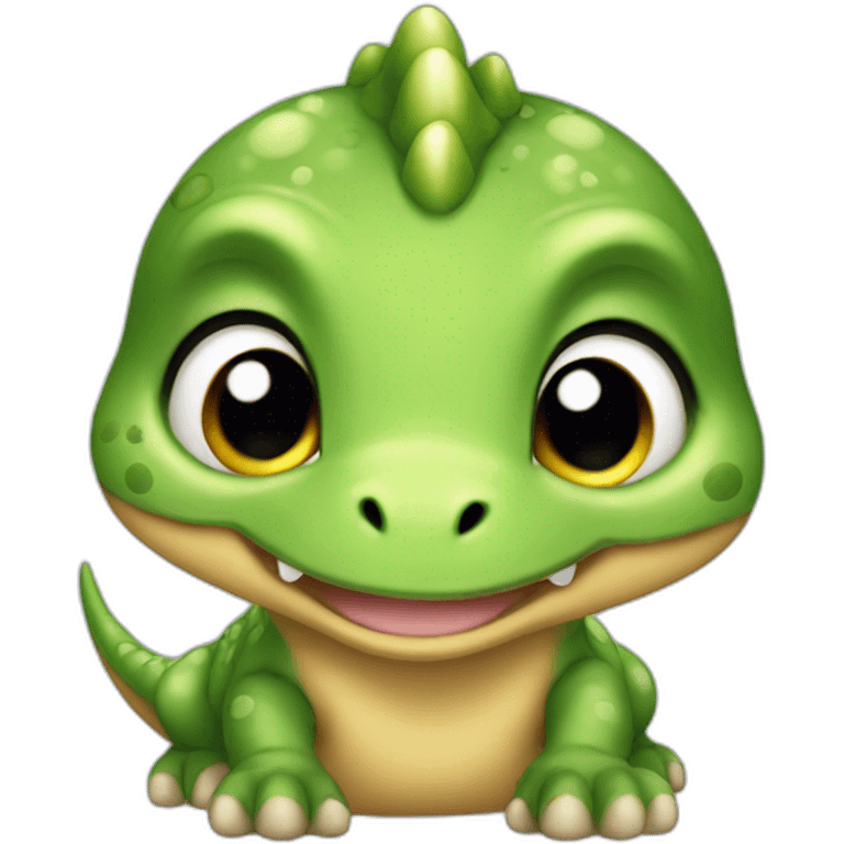 Baby dinosaur  emoji