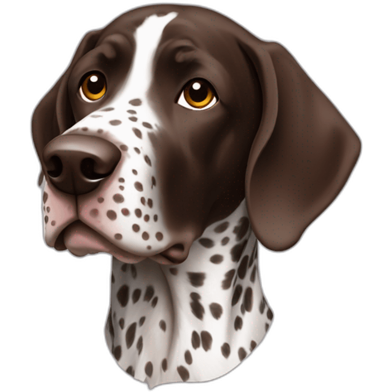 German shorthair pointer  emoji