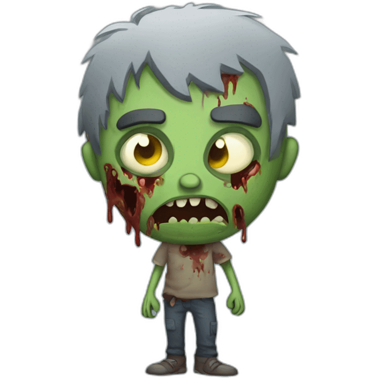 zombie dormido emoji