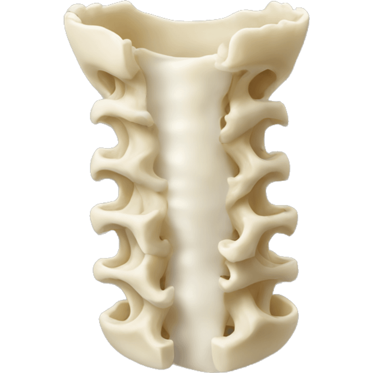 Coluna vertebral emoji