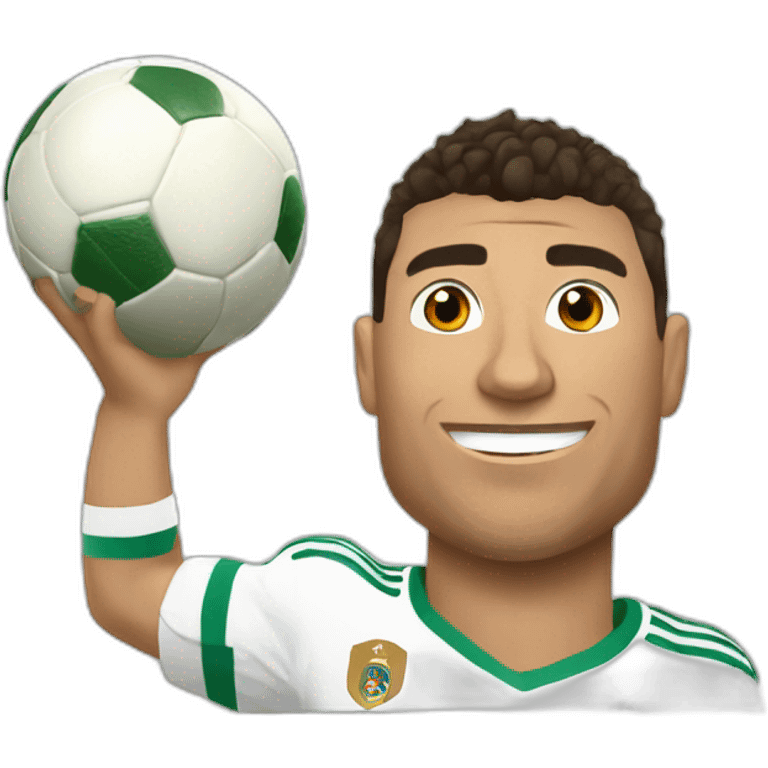 Ronaldo en chèvre emoji