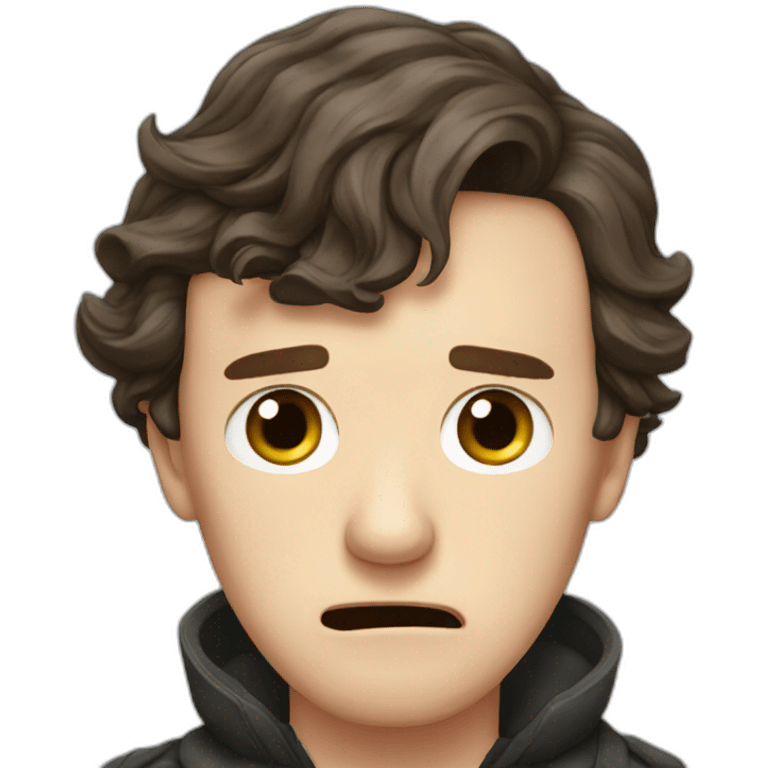 Crying Benedict Cumberbatch emoji