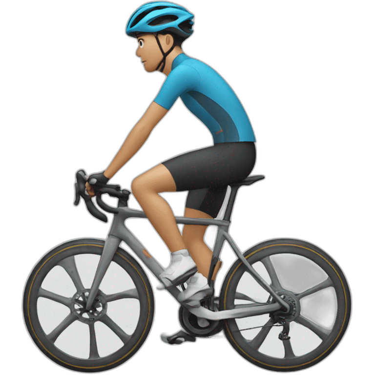 asian cyclist emoji