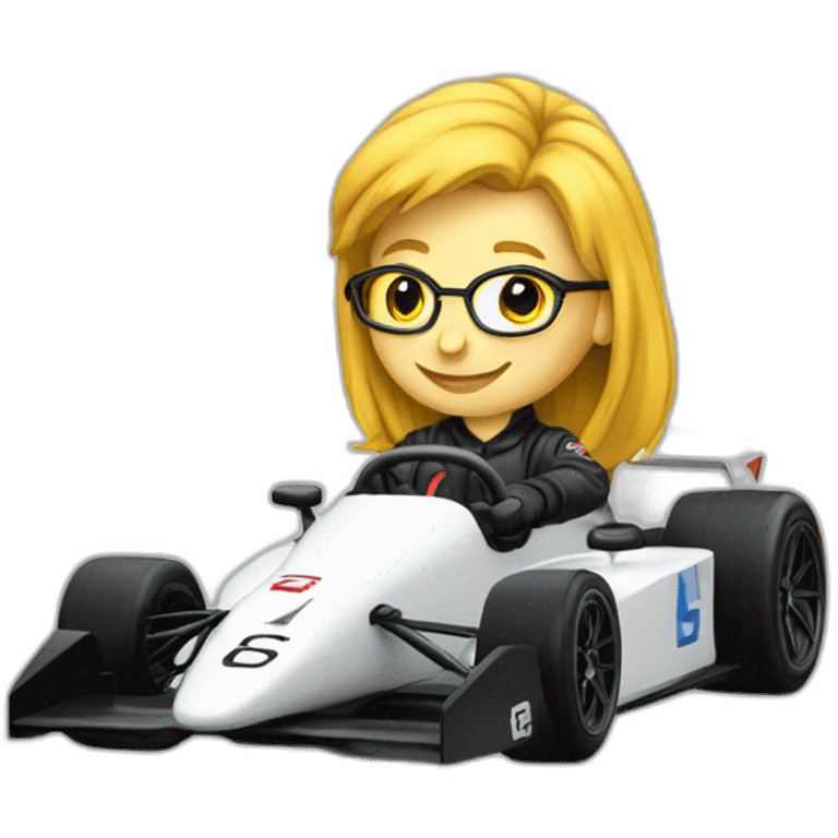 Formula student racecar emoji