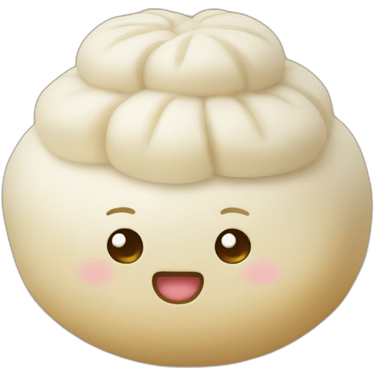 Steamed stuffed bun emoji