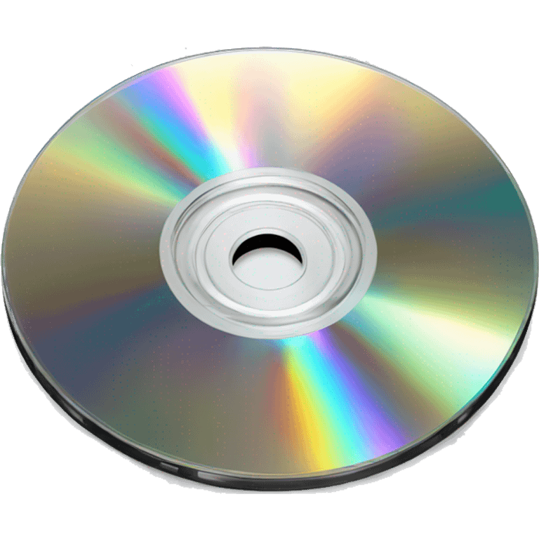 Cd disk in a cse emoji