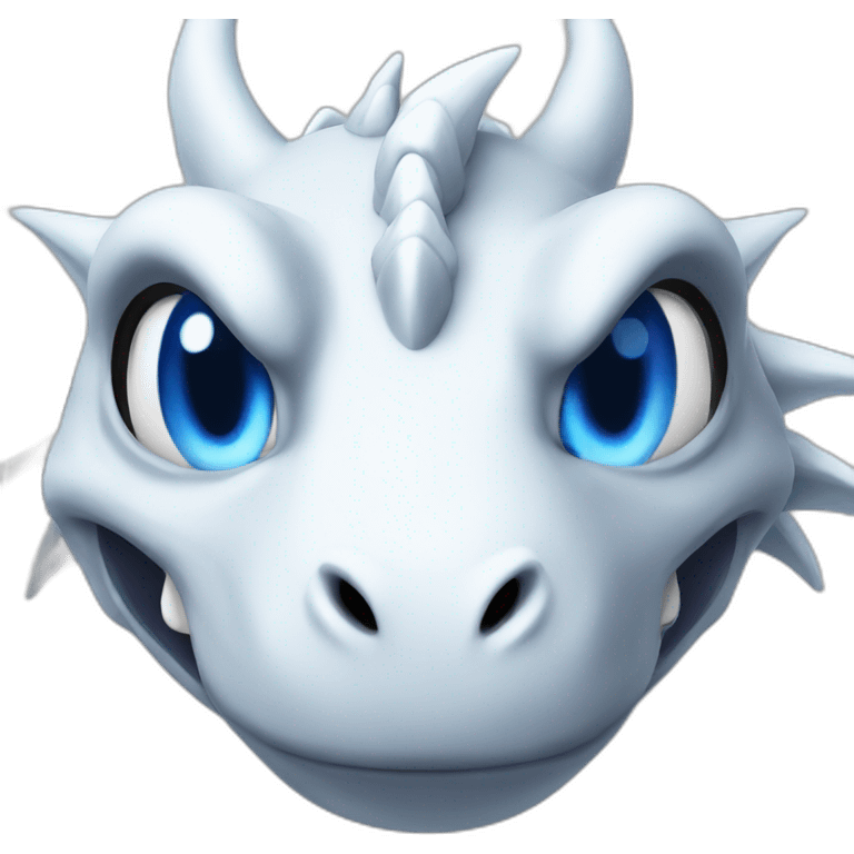 blue eyes white dragon emoji