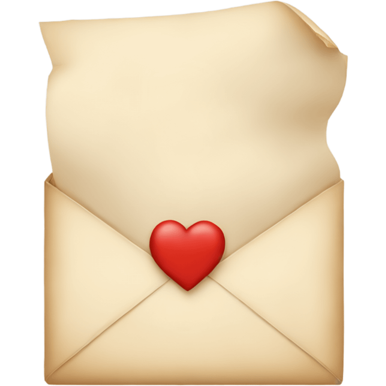 love letter emoji