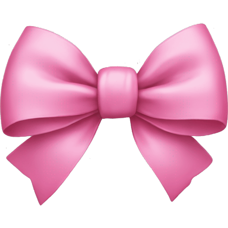 Pink bow emoji