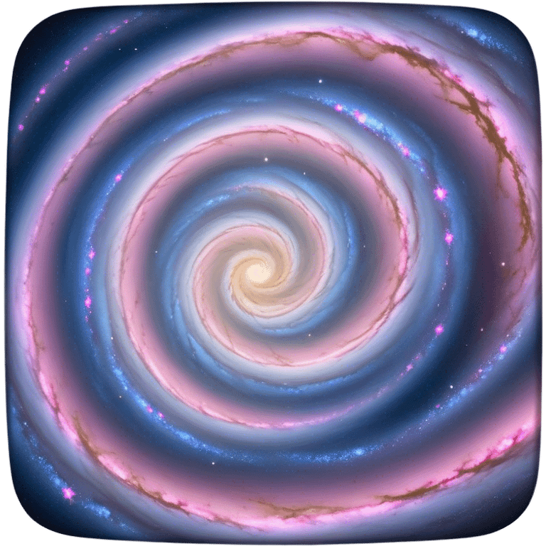  Cinematic Realistic Galaxy – A vast, sweeping view of a majestic spiral galaxy, with glowing arms of stars, dust, and gas stretching into infinity. Vibrant hues of pink, blue, and gold swirl together, capturing the grand scale and breathtaking beauty of the universe. emoji