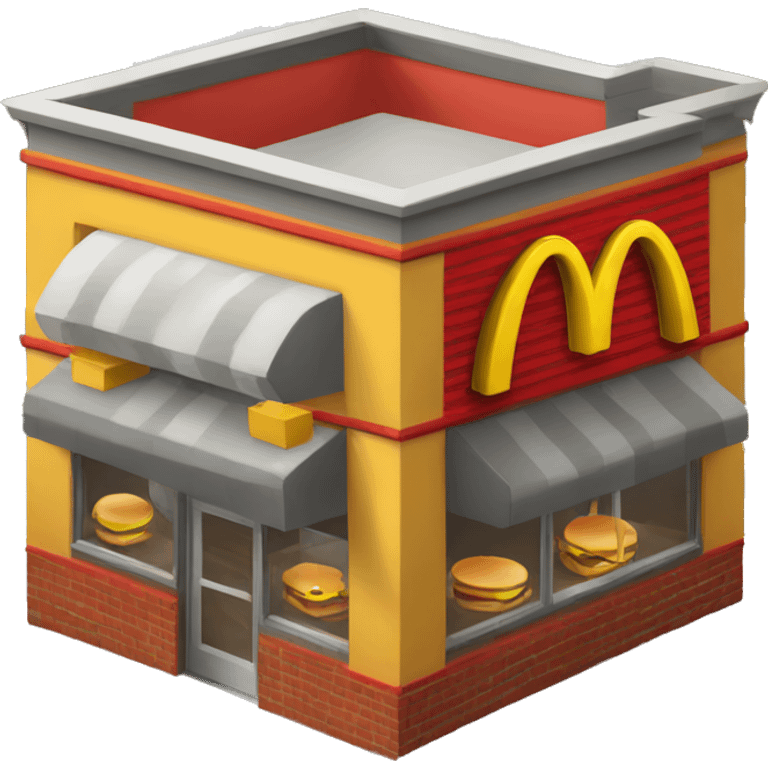 Mc Donalds Restaurant emoji