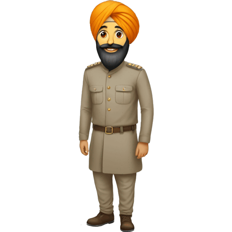 sardar standing emoji