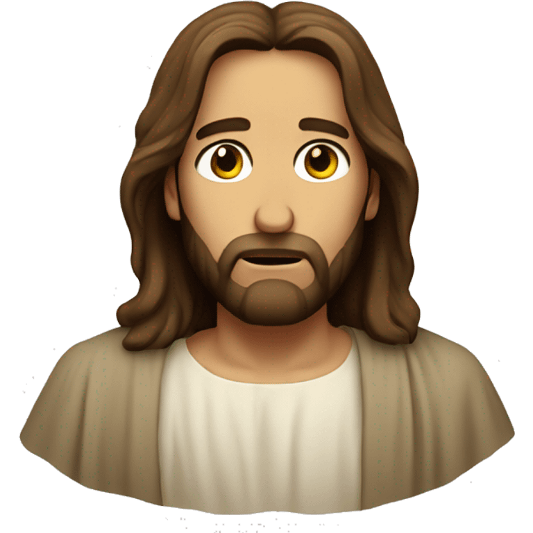 Sad Jesus  emoji