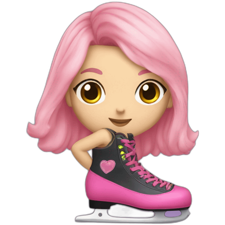 Luna Valente patines emoji