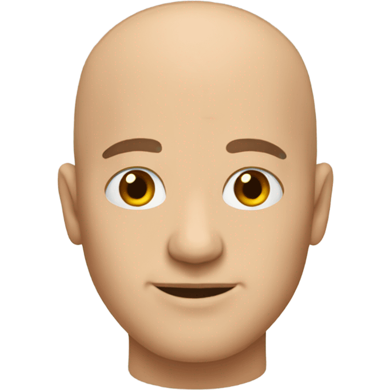 bald man emoji