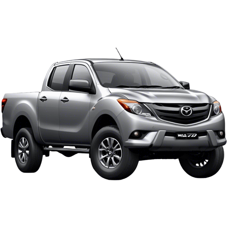 Mazda BT-50 - Mazda (Model Year: 2022) (Iconic colour: Dark Silver) emoji