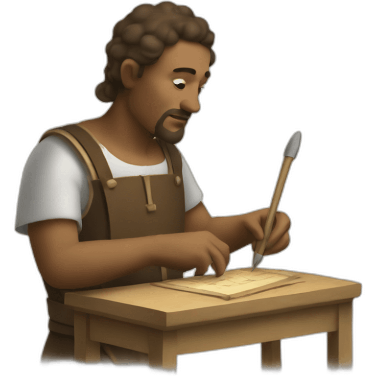 medieval innovator at work emoji