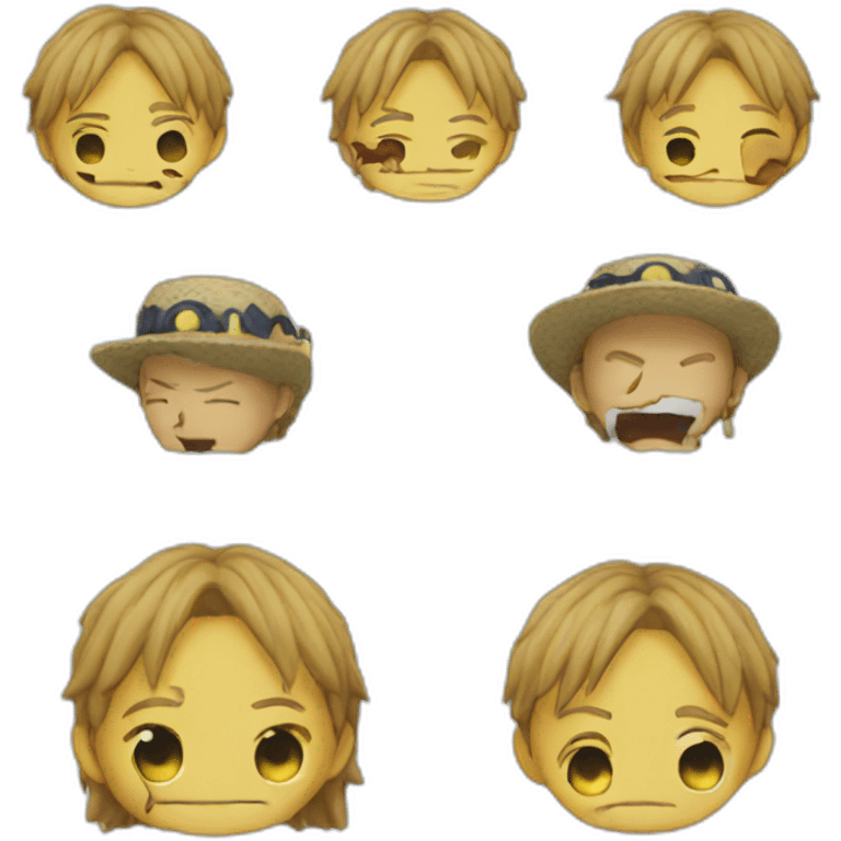 One piece  emoji