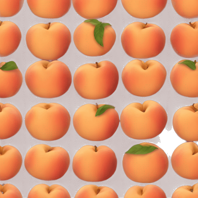 Big peach emoji