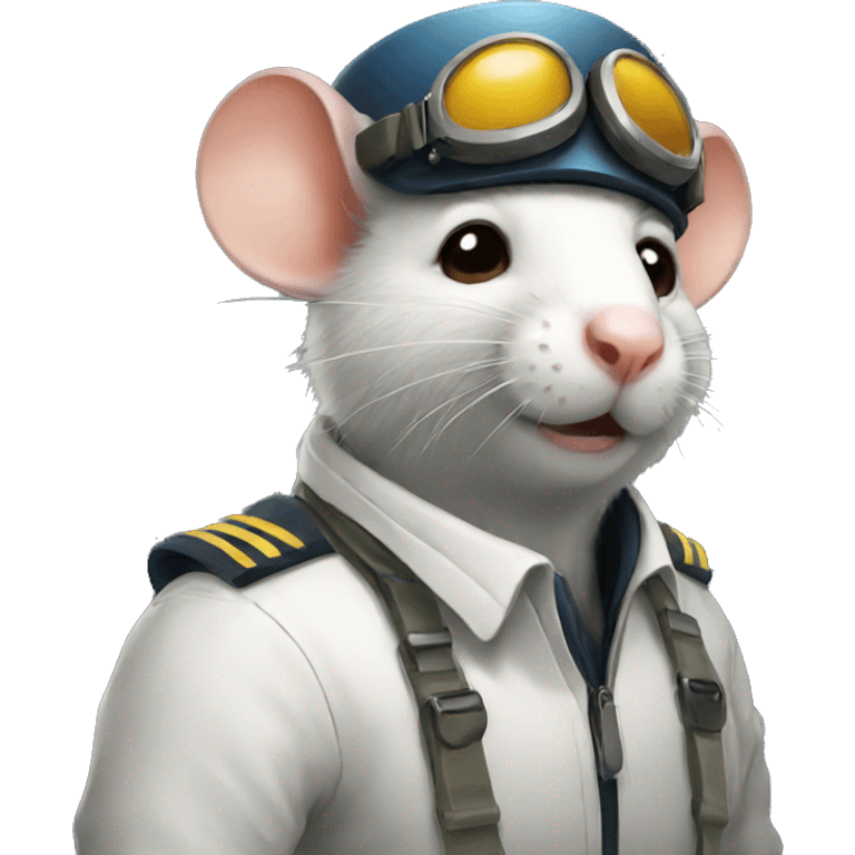 pilot rat emoji