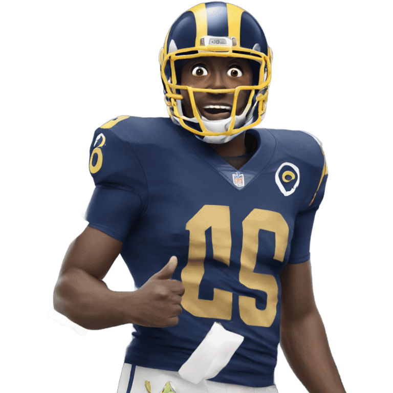 Rams win emoji