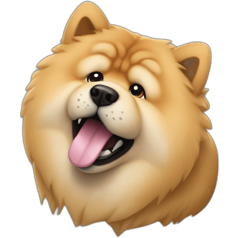 don't touch my chow chow emoji