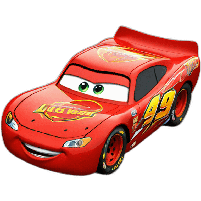 Lightning McQueen in Cars emoji