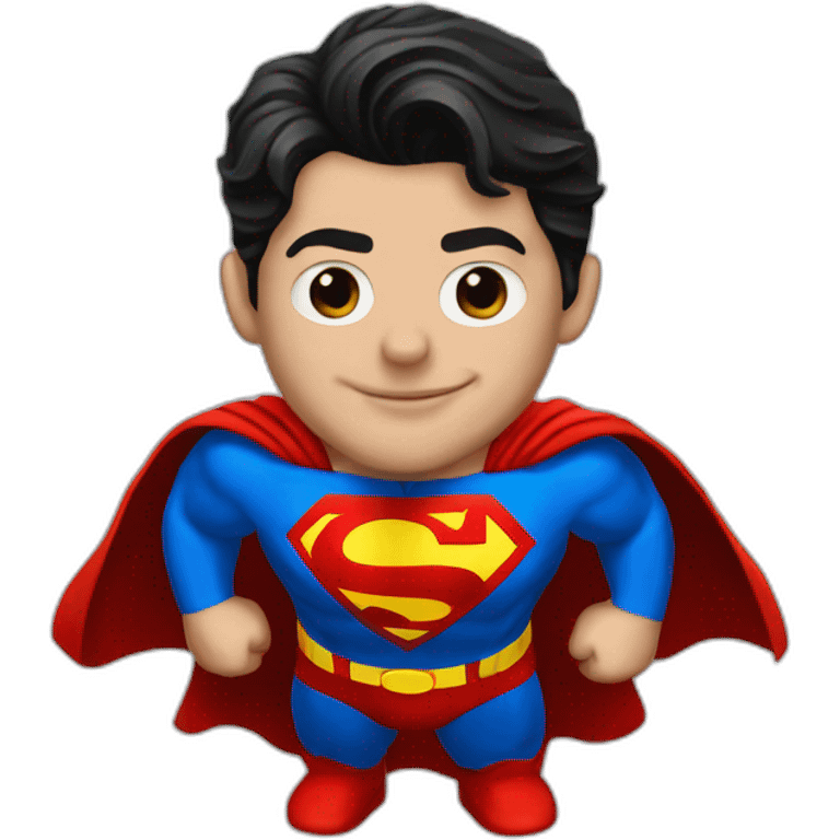 Superman movie dc realistic emoji