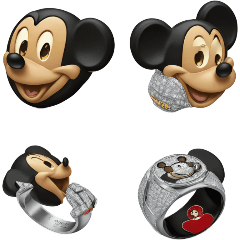 LeBron James Mickey Mouse ring emoji