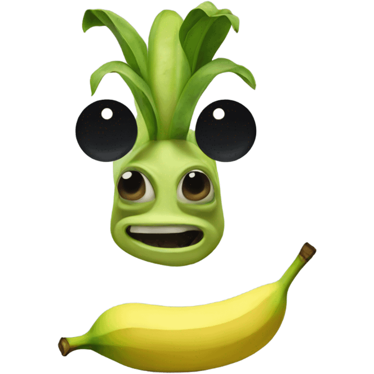 Alien banana  emoji