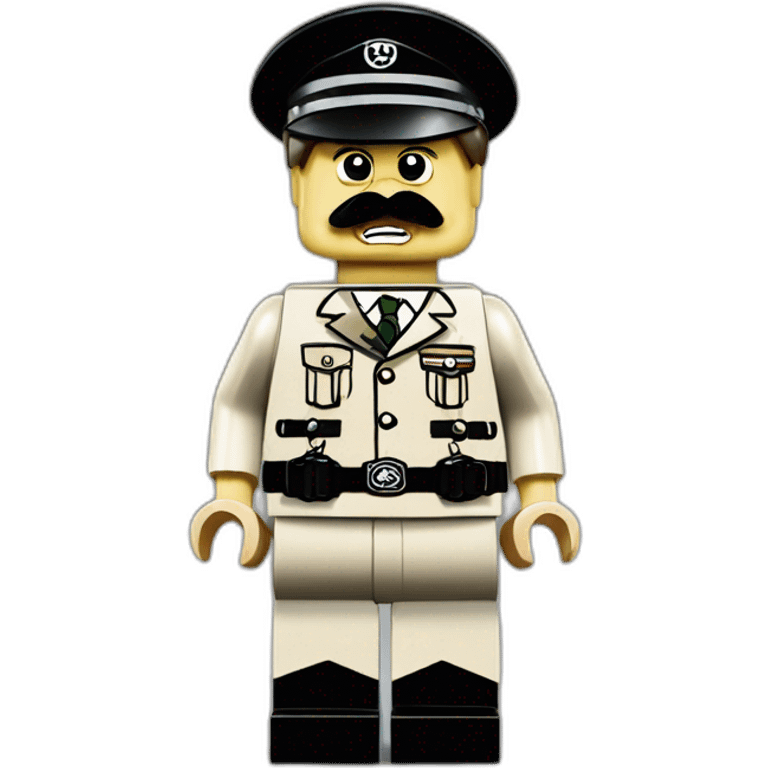 Adolf Hitler LEGO minifigure nice emoji