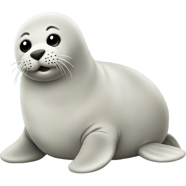 seal plushie full body fluffy emoji