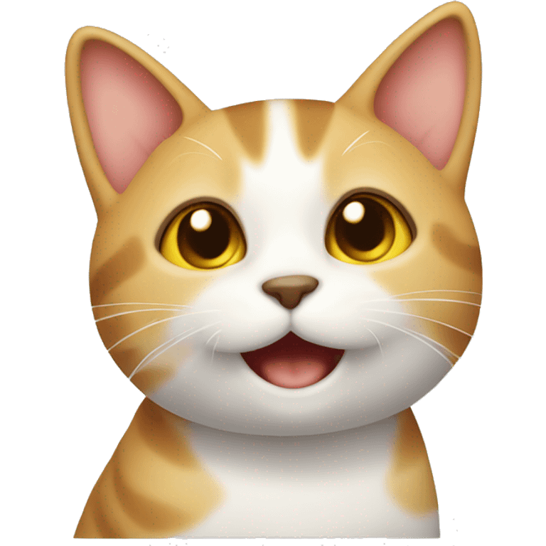 a cute cat that likes to collect achievements emoji