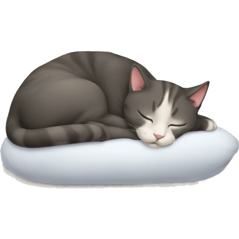 Cat sleeping  emoji