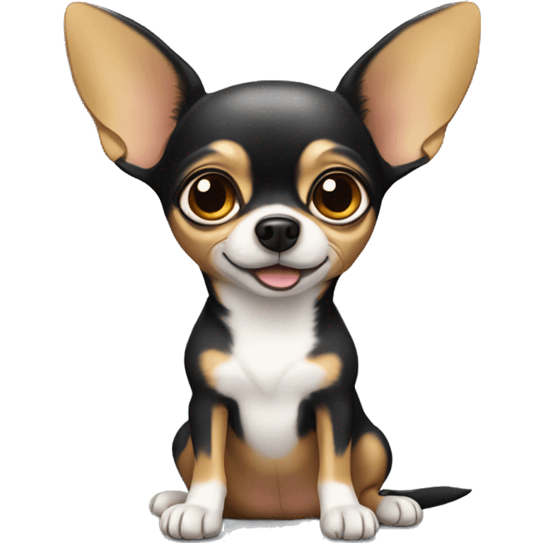 Chihuahua sitting down emoji