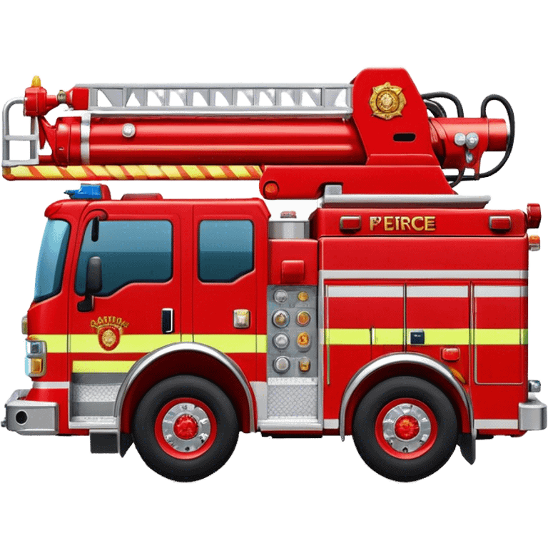 Fire Engine - Pierce Enforcer Pumper (Model Year: 2021) (Iconic colour: Red) emoji