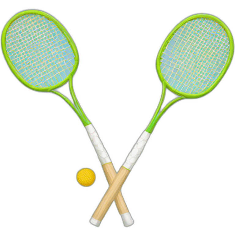 Badminton emoji