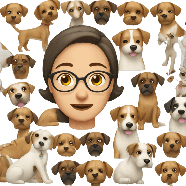 dog lady  emoji