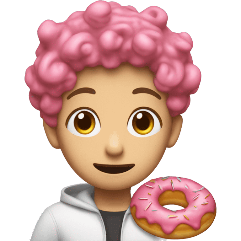 crayon shanchan with donuts emoji