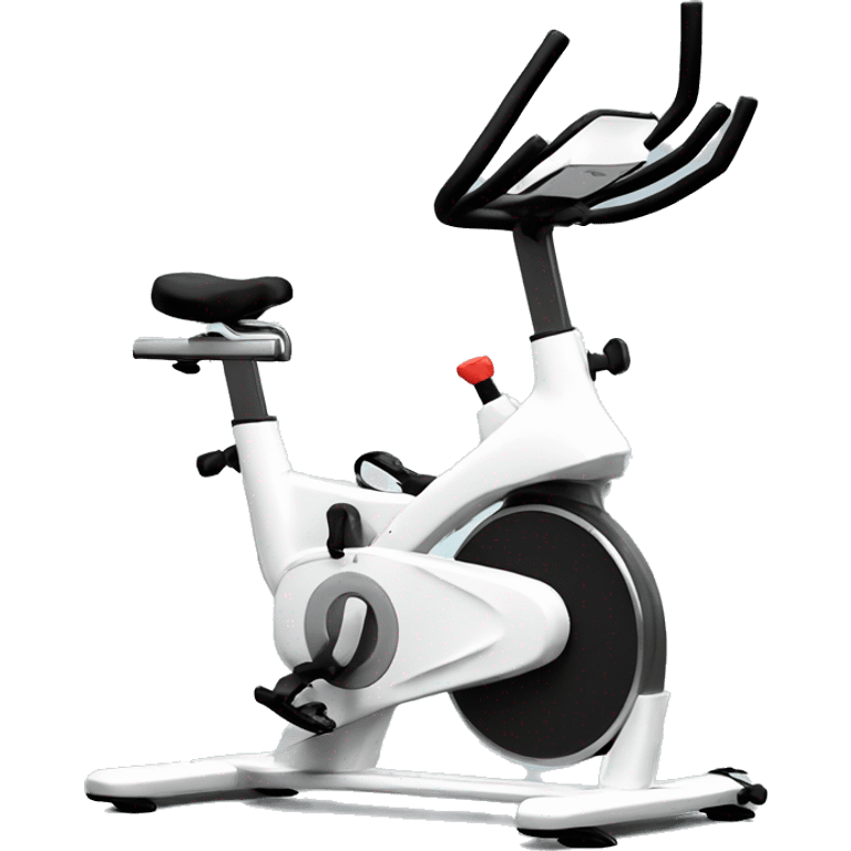 exercise bike white emoji